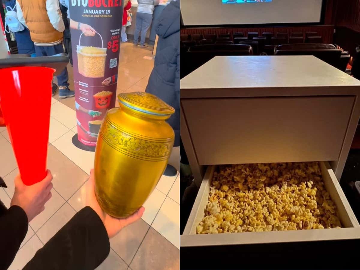 Cinemark's 'Bring Your Own Popcorn Bucket' Day Is A Fun Promotion For Moviegoers But A NIGHTMARE For Theater Employees