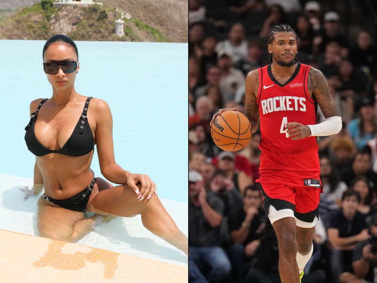 Model Draya Michele, Age 39, Is Going Viral After Taking Her 22 Year Old Son Courtside To See His 22 Year Old Stepdad Jalen Green Hoop