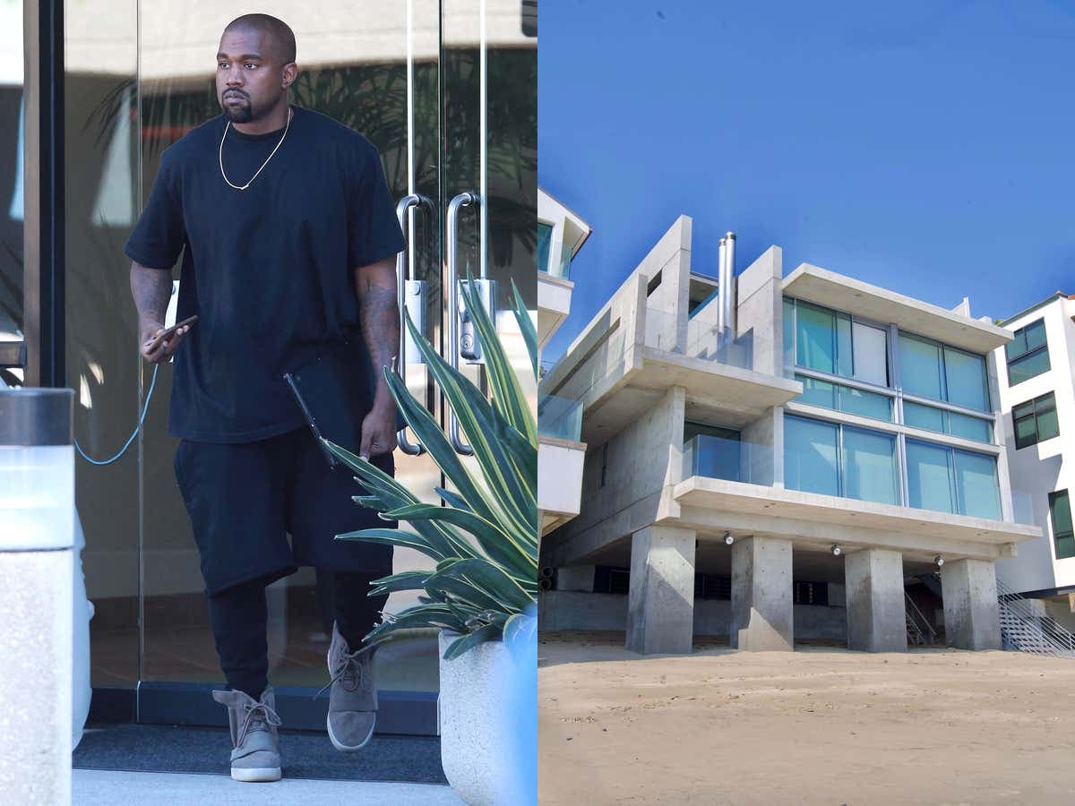 Feel Good Story: The $57 Million Malibu Home Kanye West Destroyed & Abandoned Has Survived The Fires