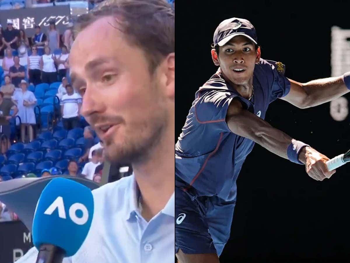 "He Plays Like This Every Match, Life Can Be Good. Money, Girls, Casino." - Daniil Medvedev With Some Sound Life Advice For His Opponent Kasidit Samrej, Who Nearly Handed Him One Of The Biggest Upsets In Tennis History