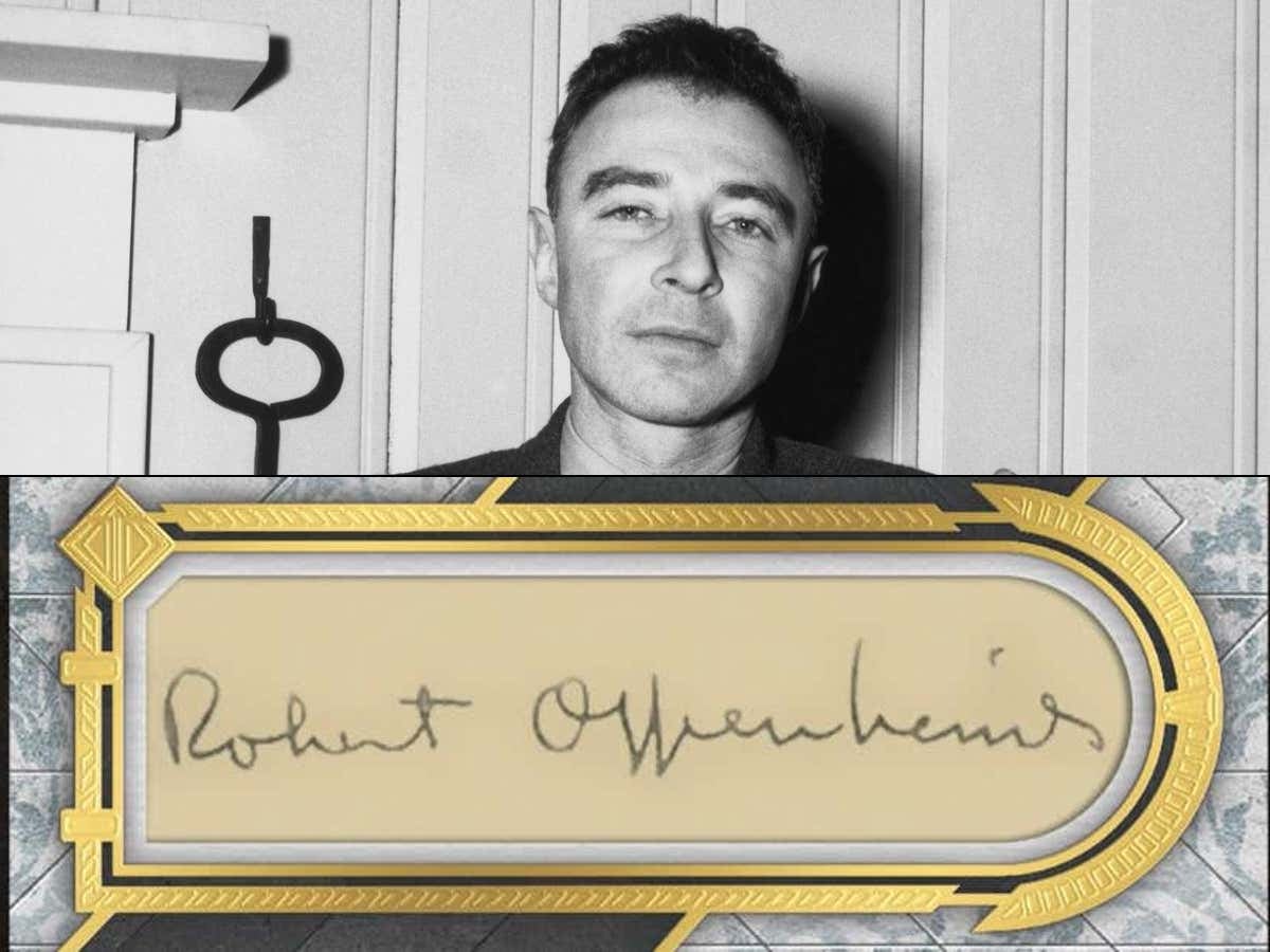 The First Ever Oppenheimer Signed Rookie Card Is Here