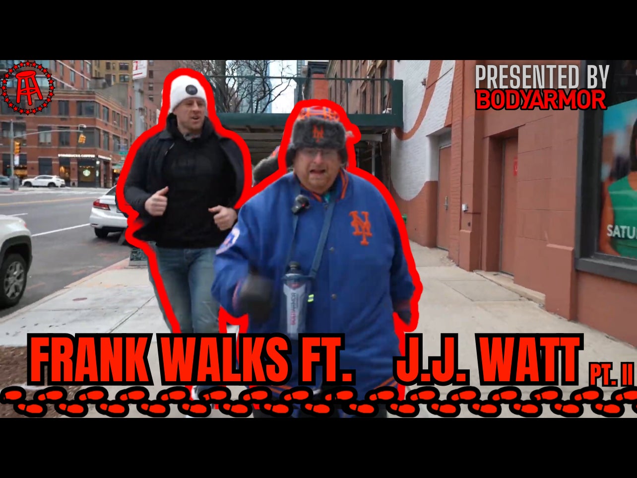 Frank Walks Episode 37: JJ Watt second walk Presented by BODYARMOR