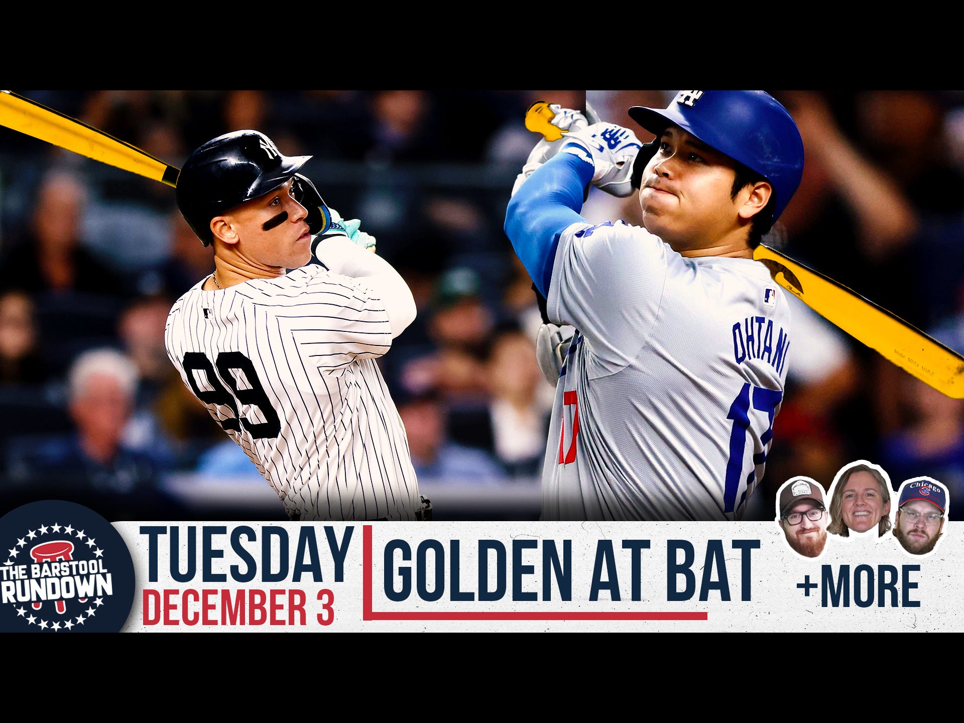 The Golden At Bat Is Here to Save Baseball - Barstool Rundown - December 3, 2024