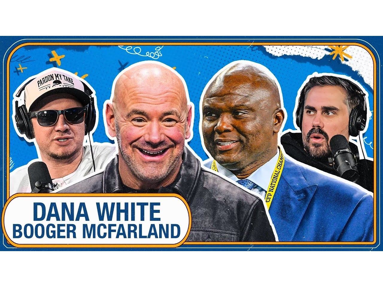 FULL VIDEO EPISODE: Booger McFarland, Dana White, Rams End Vikings Season + Guys On Chicks