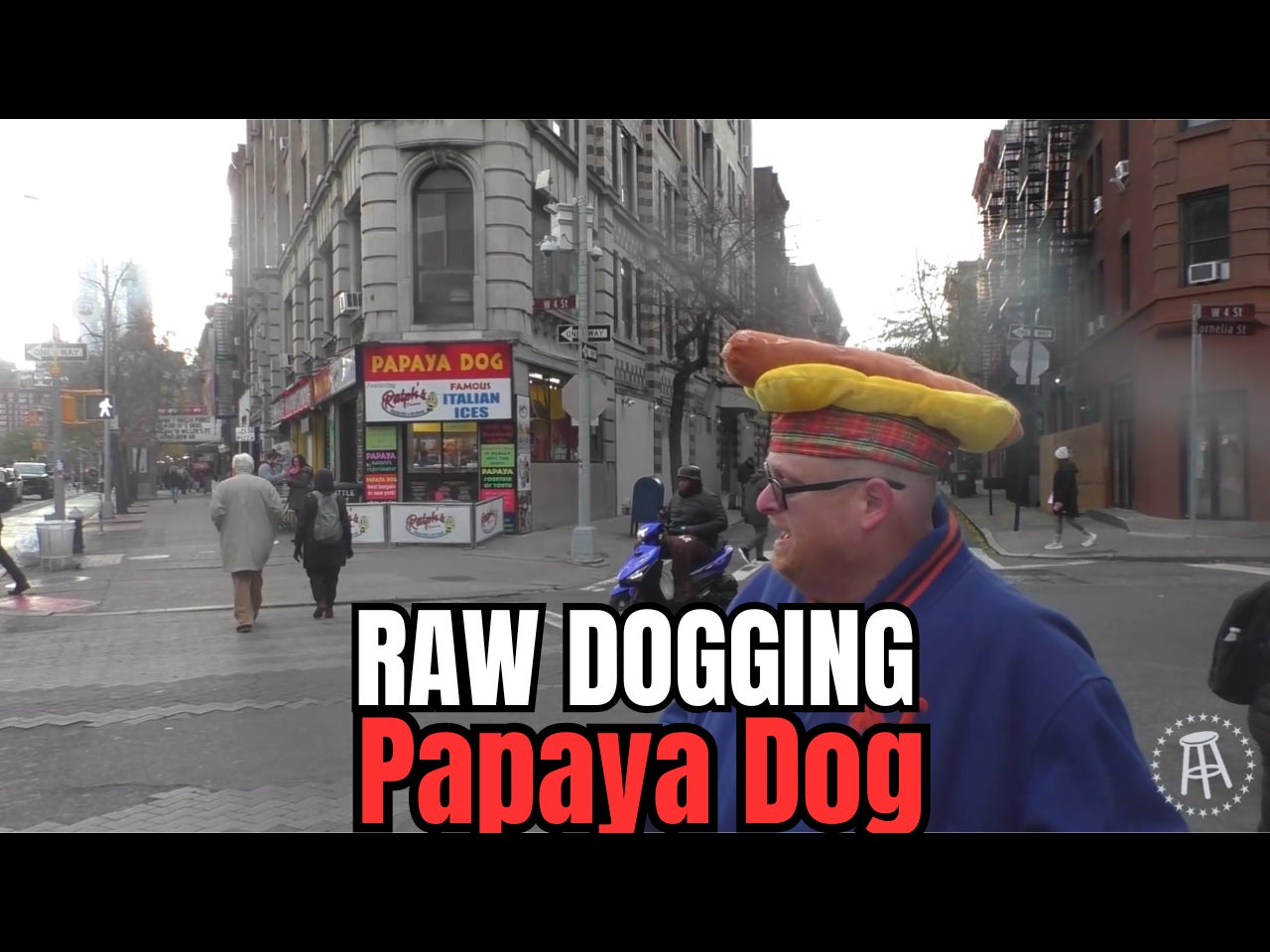 Raw Dogging at Papaya Dog in NYC