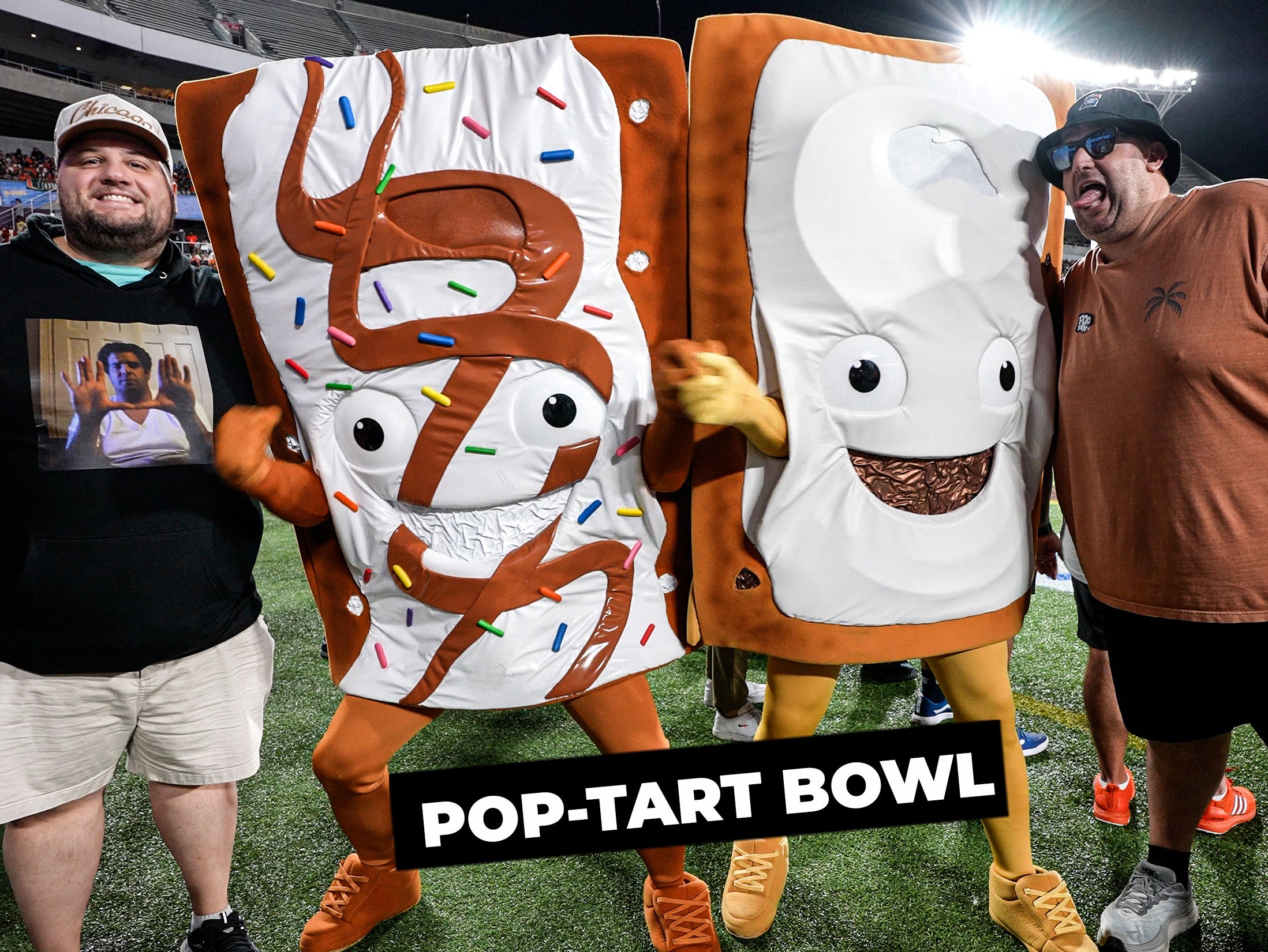 The Snack Boys Invaded The Pop-Tarts Bowl And Our Dream Of Eating A Mascot Came True