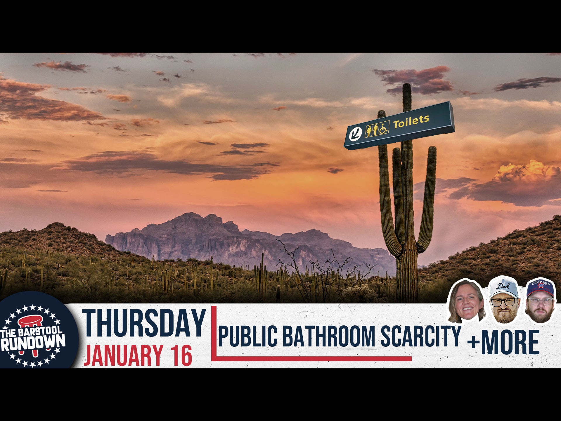 Finding a Public Bathroom Just Got 100x Harder - Barstool Rundown - January 16th, 2025