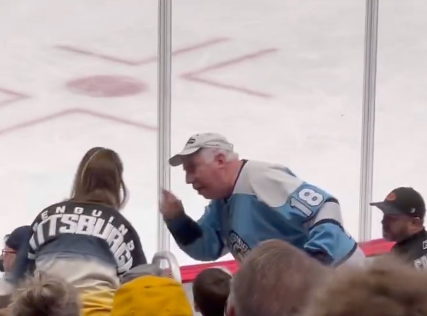 Pittsburgh Scumbag Like You Read About Crashes Out After Apparently Taking A Puck From A Kid At Penguins Game