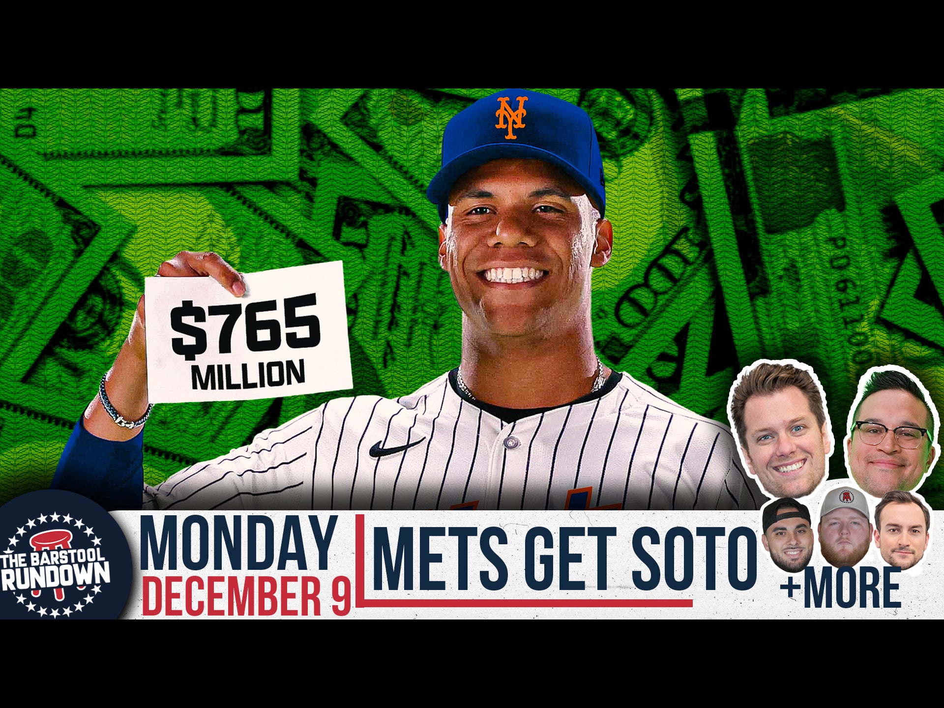 Mets Fans Drink Yankee Tears After Signing Juan Soto - Barstool Rundown - December 9th, 2024