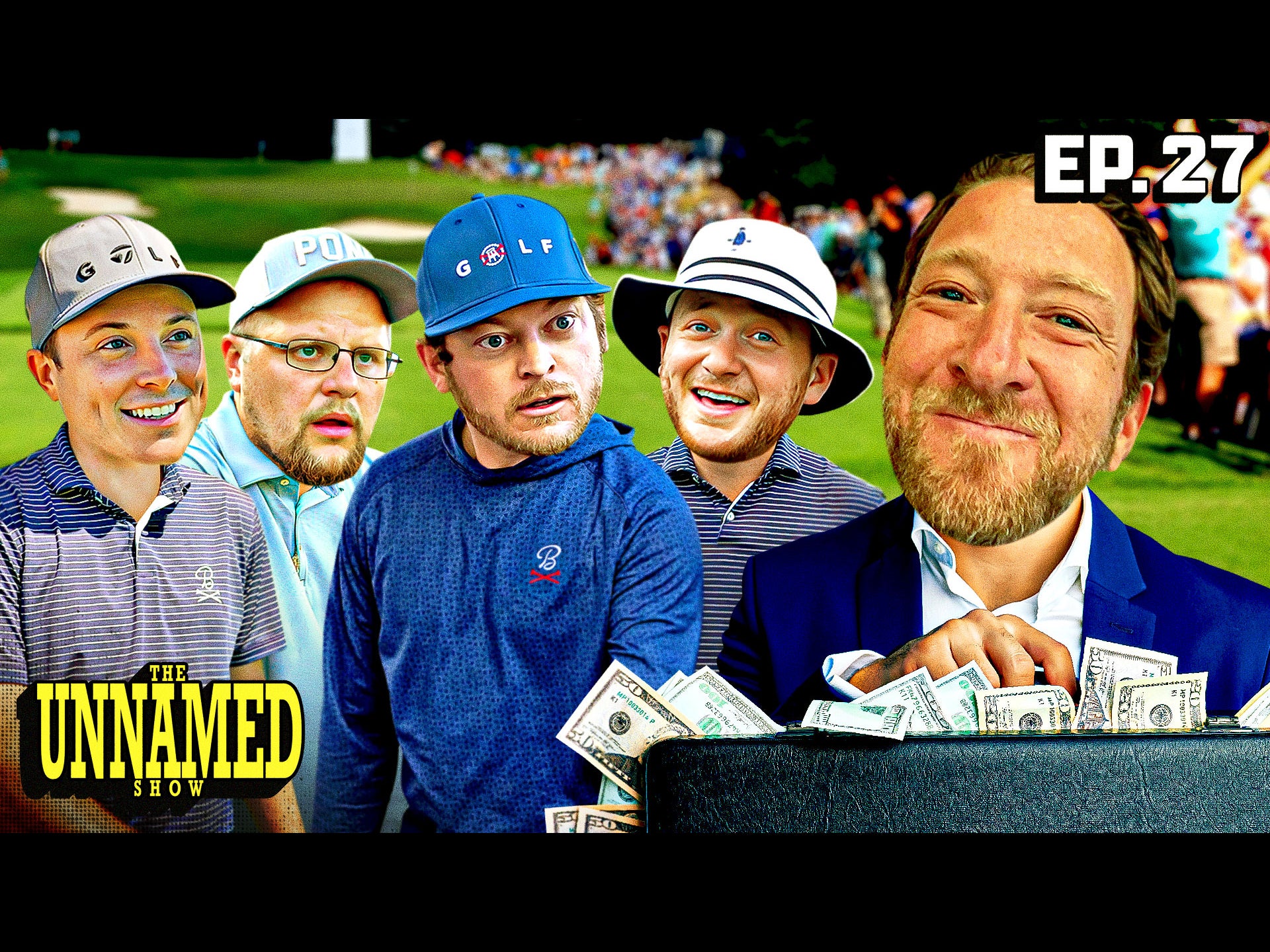 Dave Portnoy Proposes $1,000,000 Golf Content Creator Tournament | The Unnamed Show - Episode 27