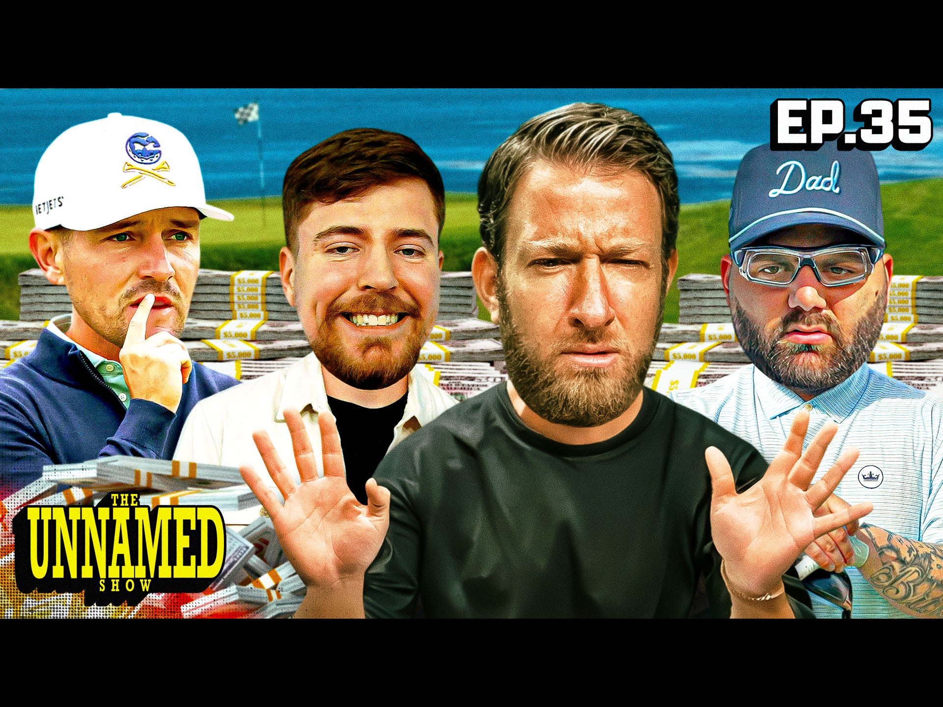 Jersey Jerry Turns Down $1,000,000 Mr. Beast Golf Match | The Unnamed Show - Episode 35