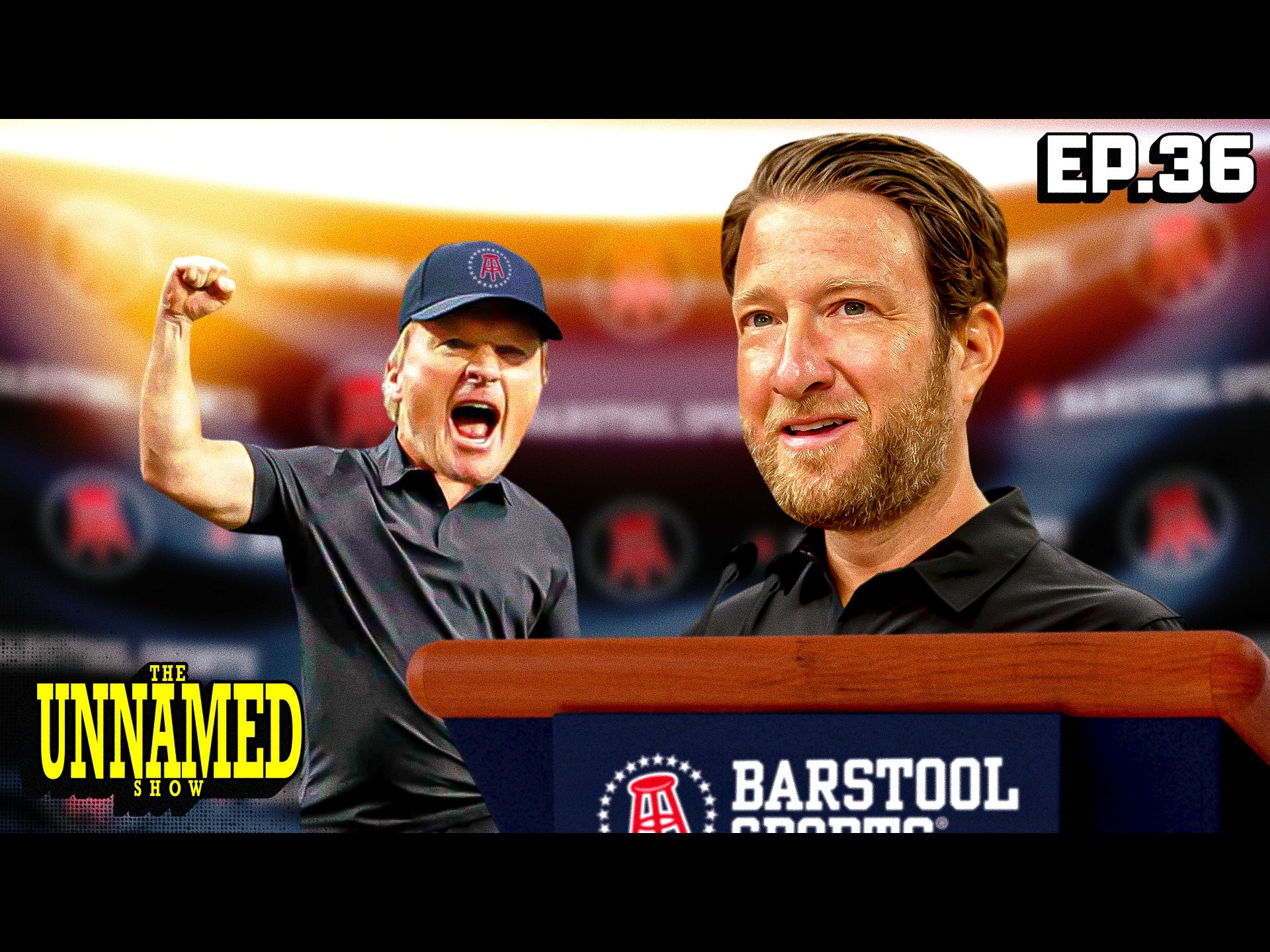 Jon Gruden Is A Barstool Sports Employee | The Unnamed Show - Episode 36